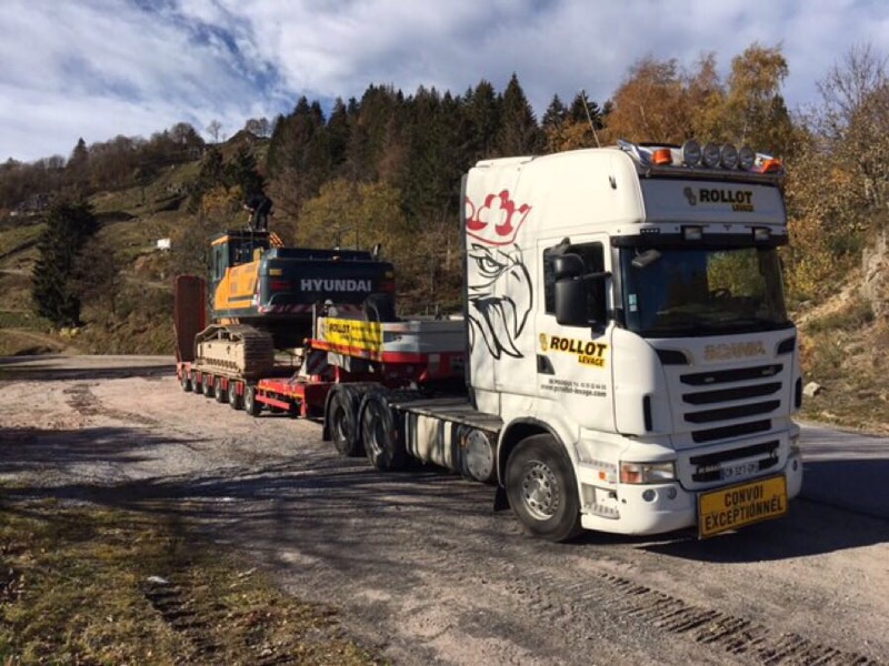 Camion avec chauffeur Rollot Levage